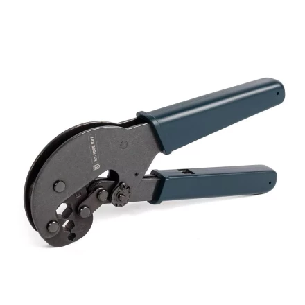 Пресс-клещи КВТ HT-106E для опрессовки F и BNC разъемов на коаксиальный кабель RG-58, RG-6, RG-11, RG-213 (85138) купить в Тюмени