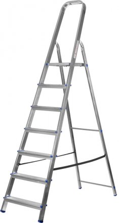 Лестница-стремянка ЗУБР алюминиевая, усиленный профиль, 7 ступеней 38805-07 купить в Тюмени