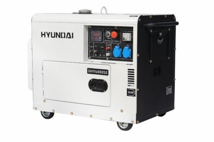 Дизельный генератор Hyundai DHY 6000SE купить в Тюмени