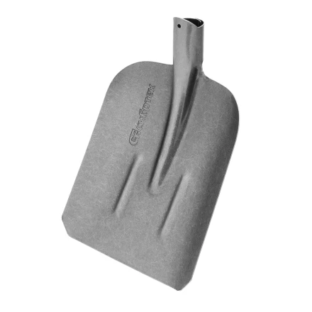 Лопата совковая, 235х285, ребра жесткости, рессорная сталь, 0,7 кг, без черенка// Сибртех 61321 купить в Тюмени