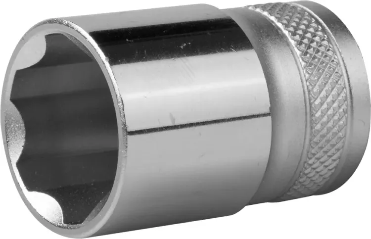 Торцовая головка KRAFTOOL "INDUSTRIE QUALITAT", Cr-V, SUPER-LOCK, хромосатинированная, 1/2", 21 мм 27801-21_z01 купить в Тюмени
