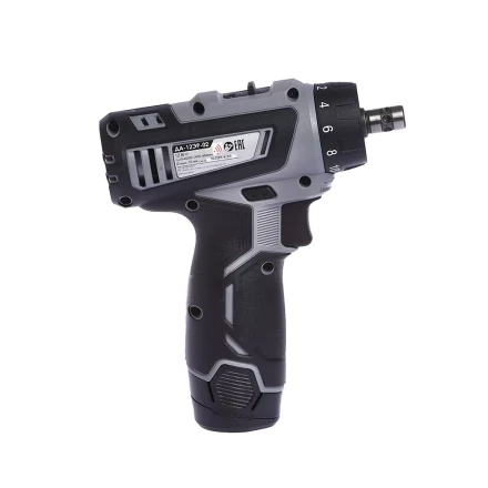 Аккумуляторная дрель-шуруповерт со съемным патроном ИНТЕРСКОЛ ДА-12ЭР-02 КОМБИ Li-ion (2 х 1,5Ач) купить в Тюмени