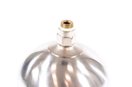 Пневматический краскопульт с верхним бачком V=1,0 л + сопла диаметром 1.2, 1.5 и 1.8 мм  MATRIX 57315 купить в Тюмени