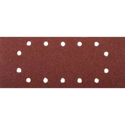 Лист шлифовальный ЗУБР &quot;МАСТЕР&quot;, 14 отверстий, для ПШМ на зажимах, Р40, 115х280мм, 5шт 35594-040 купить в Тюмени