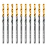 Сверло по металлу, 3,5 мм, HSS-Tin, Golden Tip, 10 шт. Denzel 717207 купить в Тюмени