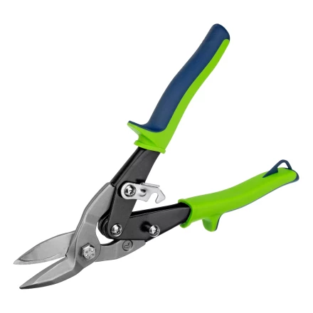 Ножницы по металлу, Сибртех 250 мм, левый рез, сталь С55, двухкомпонентные рукоятки, 78338 купить в Тюмени