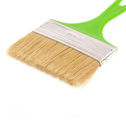 Кисть флейцевая &quot;Евро&quot;, 100 x 8, натуральная щетина, пластиковая ручка Сибртех 83304 купить в Тюмени