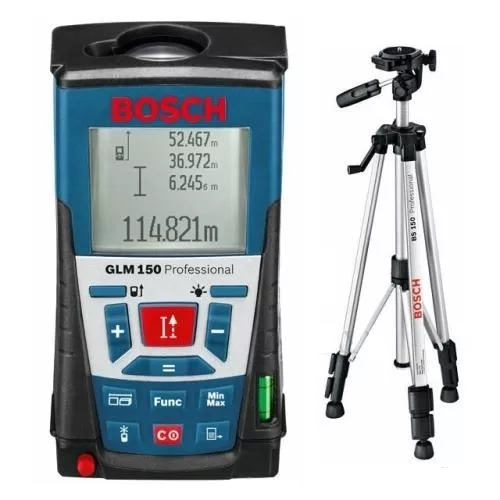 Лазерный дальномер Bosch GLM 250 + штатив BS 150 купить в Тюмени