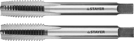 Комплект метчиков STAYER &quot;MASTER&quot;, сталь 9ХС, М12х1,5, 2 шт 28025-12-1.5-H2 купить в Тюмени