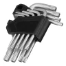 Набор ключей имбусовых Torx-Tempered, TT10-50, CrV, 9 шт. Сибртех 123707 купить в Тюмени