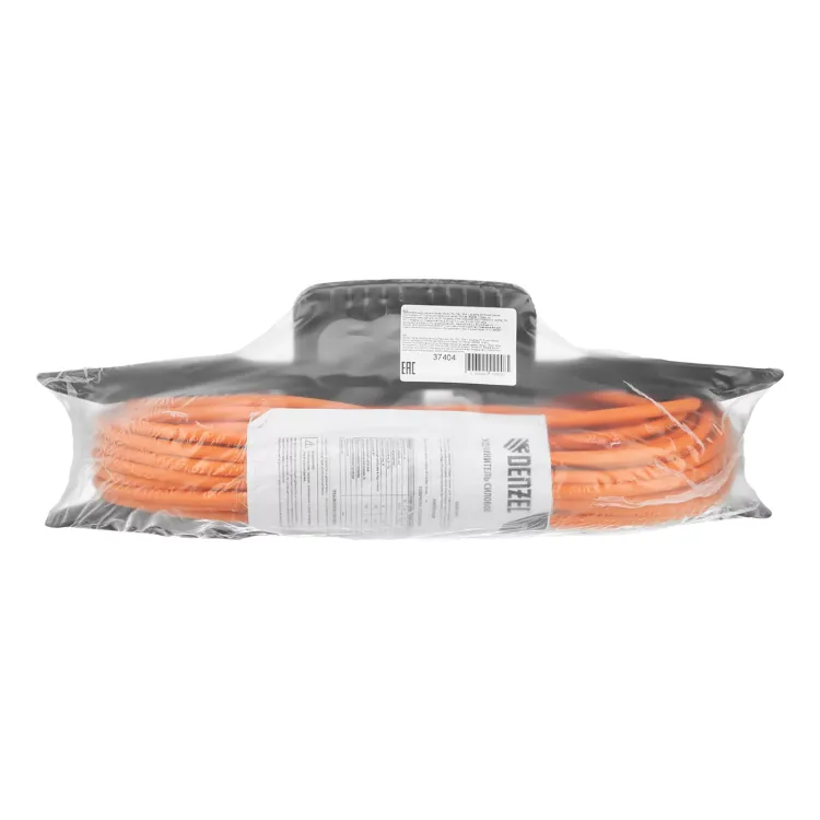 Удлинитель-шнур силовой Denzel Garden Series 37404, б/з, ПВС, 20м, 1 розетка, 2 x 1,5 мм, 3 м купить в Тюмени