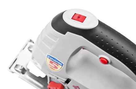 Лобзик ЗУБР, 3-х позиционный маятниковый ход, сталь-8мм/дерево-65мм, 500–3000ходов/мин, 570Вт ЗЛ-570Э купить в Тюмени