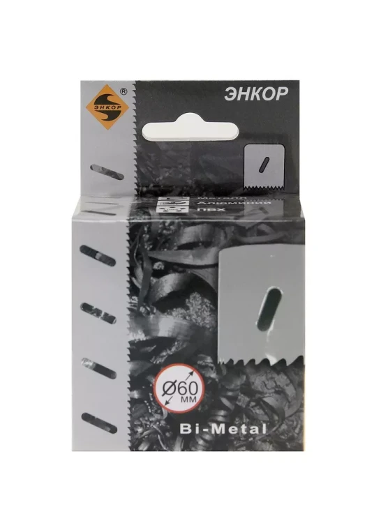 Коронка Bi-Metal Ф60 мм М3 Энкор 24160 купить в Тюмени
