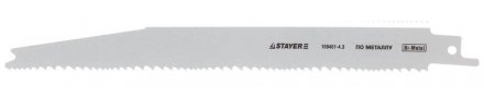 Полотно STAYER &quot;PROFI&quot; S345XF к саб эл.ножов Bi-Met,дер с гвозд,лист мет,Al проф 3-18мм,пласт,стеклопл,200/2,1-4,3мм 159451-4.3 купить в Тюмени