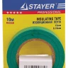 Изолента, STAYER Profi 12292-G-15-10, ПВХ, на карточке, 15мм х 10м х 0,18мм, зеленая 12292-G-15-10 купить в Тюмени