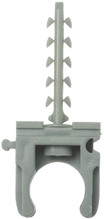 Скоба-держатель для металлопластиковых труб с дюбелем серия МАСТЕР купить в Тюмени