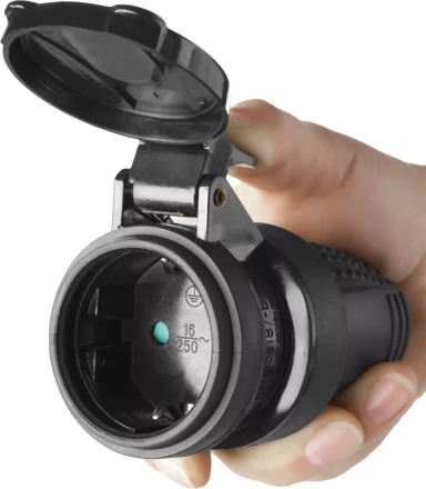 Розетки электрические 16А/220В IP44 серия ПРОФЕССИОНАЛ купить в Тюмени