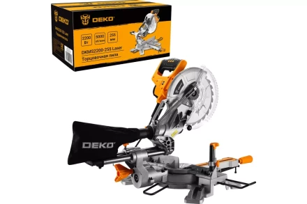 Пила торцовочная DEKO DKMS2200-255 Laser, 063-4218 купить в Тюмени