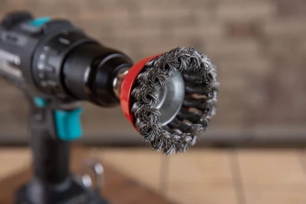 Кордщетка HAMMER чаша 63мм для дрели витая сталь (207-203) купить в Тюмени