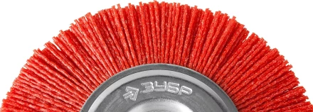 ЗУБР &quot;ПРОФЕССИОНАЛ&quot;. Щетка дисковая для дрели, нейлоновая проволока с абразивным покрытием, 75мм 35161-075_z02 купить в Тюмени