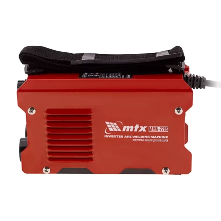 Инверторный аппарат дуговой сварки MMA-220S, 220 А, ПВ60%, диаметр электрода 1,6-5 мм MTX 94392 купить в Тюмени