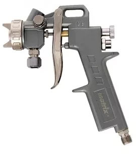 Пневматический краскопульт с нижним бачком V=1,0 л + сопла  диаметром 1.2, 1.5 и 1.8 мм  MATRIX 57316 купить в Тюмени