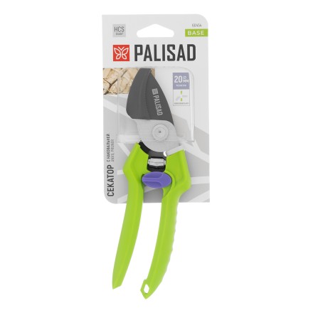 Секатор с наковальней Palisad, 190 мм, пластиковые рукоятки 60454 купить в Тюмени