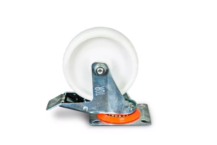 Колесо поворотное полипропилен SRCnb 55 125 мм с тормозом (N) 1024188 купить в Тюмени