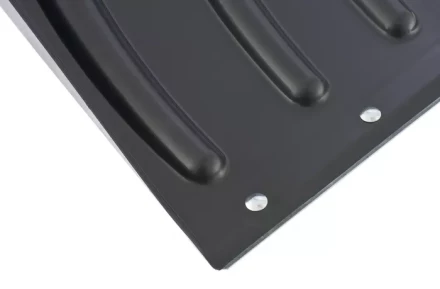 Лопата снеговая 460 х 340 мм металлический черенок морозостойкий пластик стальная окантовка PALISAD 61591 купить в Тюмени