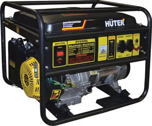 Бензогенератор HUTER DY6500L купить в Тюмени