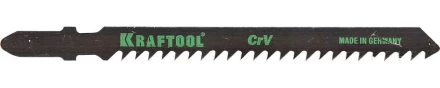 Полотна KRAFTOOL, T144D, для эл/лобзика, Cr-V, по дереву, ДВП, ДСП, быстрый рез, EU-хвост., шаг 4мм, 75мм, 2шт 159521-4 купить в Тюмени