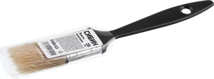 Кисть плоская СИБИН, пластиковая ручка, светлая щетина, 25мм 01008-025 купить в Тюмени