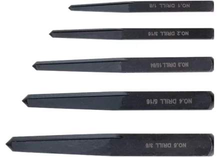 Набор экстракторов 5 шт прямой квадрат MATRIX 77351 купить в Тюмени