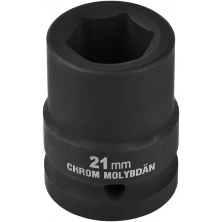 Торцовая головка KRAFTOOL &quot;INDUSTRIE QUALITAT&quot; ударная (3/4&quot;), FLANK, Cr-Mo, фосфатированная, 21 мм 27945-21_z01 купить в Тюмени