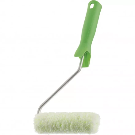 Мини-валик в сборе &quot;Работы с древесиной&quot; 110 мм ворс 12 мм D 16 мм D ручки 6 мм микроволокно Сибртех 80596 купить в Тюмени