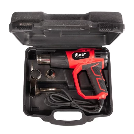 Фен технический КВТ ТТ-2000-3 LCD мощностью 2000 Вт с LCD-дисплеем (102934) купить в Тюмени