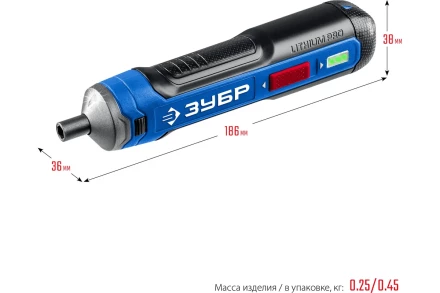 ЗУБР ZUBR GO 4 Vmax, аккумуляторная отвертка, Профессионал (PSD-4) купить в Тюмени