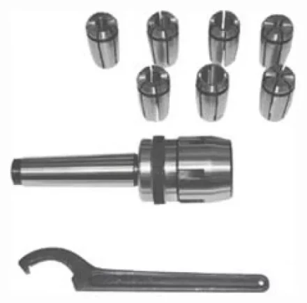 Патрон цанговый МТ3 с набором цанг ф4-16м и ключом 23432 купить в Тюмени