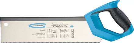 Пила обушковая для стусел PIRANHA,350мм/14&quot;,11-12ТРI,зуб 3D,каленый зуб,двухкомп рукоятка GROSS 23141 купить в Тюмени