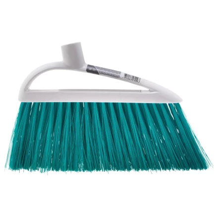Щетка пластмассовая для подметания пола, премиум, 23 см, без черенка, бирюзовая щетина, Home Palisad 935565 купить в Тюмени