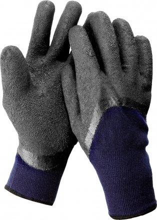 Перчатки утепленные Сибирь, акриловые с вспененным латексным покрытием, двойные, L-XL, ЗУБР Профессионал 11466-XL 11466-XL купить в Тюмени