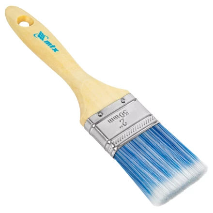 Кисть плоская &quot;Евро&quot; 2&quot;, искусственная щетина, деревянная ручка MTX 83071 купить в Тюмени