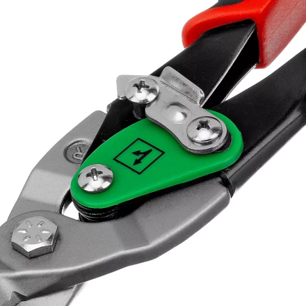 Ножницы по металлу Matrix, 250 мм, правый рез, сталь CRMO, двухкомпонентные рукоятки, PRO 78324 купить в Тюмени