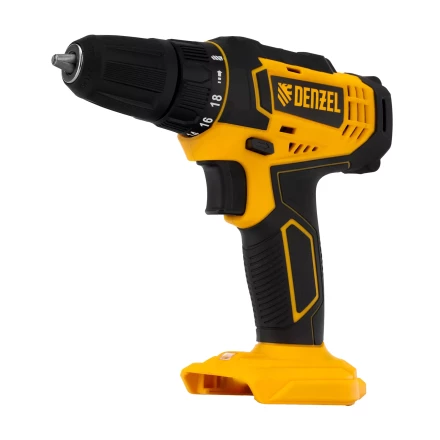 Дрель-шуруповерт аккумуляторная Denzel CDL-18-0 26117, Li-Ion, 18 В купить в Тюмени