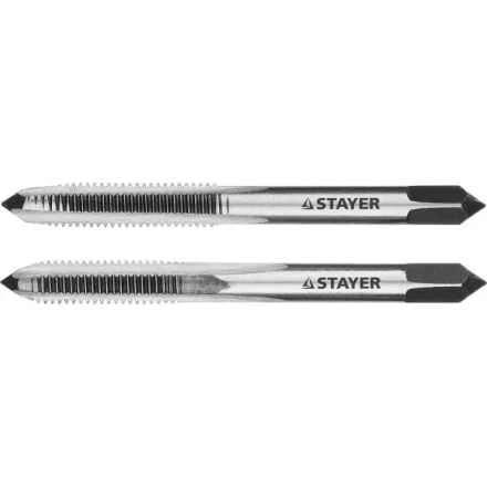 Комплект метчиков STAYER "MASTER", сталь 9ХС, М5х0,8, 2 шт 28025-05-0.8-H2 купить в Тюмени