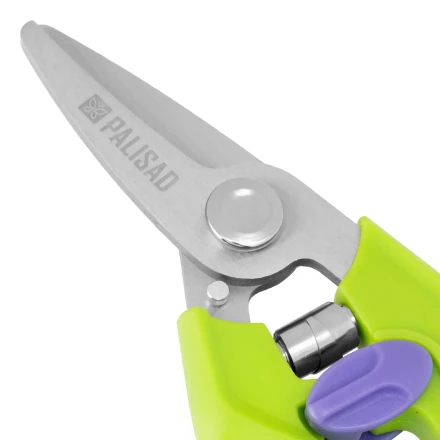 Секатор цветочный Palisad, 190 мм, пластиковые рукоятки, 60455 купить в Тюмени