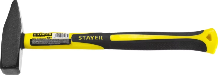 Молоток слесарный Fiberglass 500 г с фиберглассовой рукояткой, STAYER Professional 20050-05 20050-05_z01 купить в Тюмени