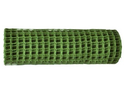 Заборная решетка в рулоне 1,5х25 м ячейка 55х55 мм зеленая Россия 64535 купить в Тюмени