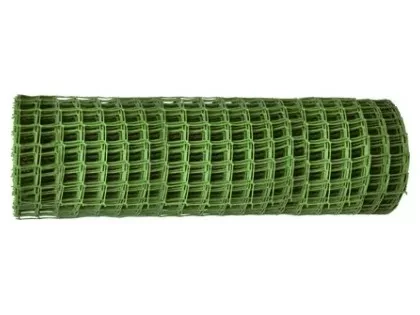 Заборная решетка в рулоне 1,5х25 м ячейка 55х55 мм зеленая Россия 64535 купить в Тюмени