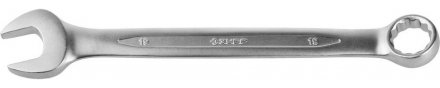 Ключ ЗУБР &quot;ПРОФИ&quot; гаечный комбинированный, Cr-V сталь, хромированный, 19мм 27022-19 купить в Тюмени